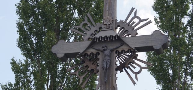 Litauisches Kreuz in Augsburg neu eingeweiht
